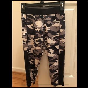 Adidas Techfit Camo Leggings - Size S